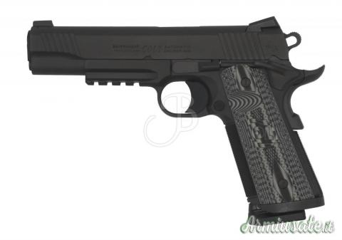 Colt Combat Unit Rail Gun 5" Nera  .45 ACP