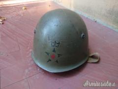 Elmetto della Croce Rossa Ufficiali Medici della RSI WWII