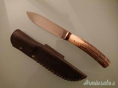 Coltello da caccia artigianale N690 e Sambar #2