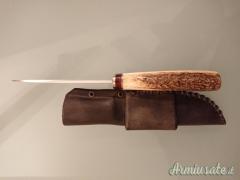 Coltello da caccia artigianale N690 e Sambar #2