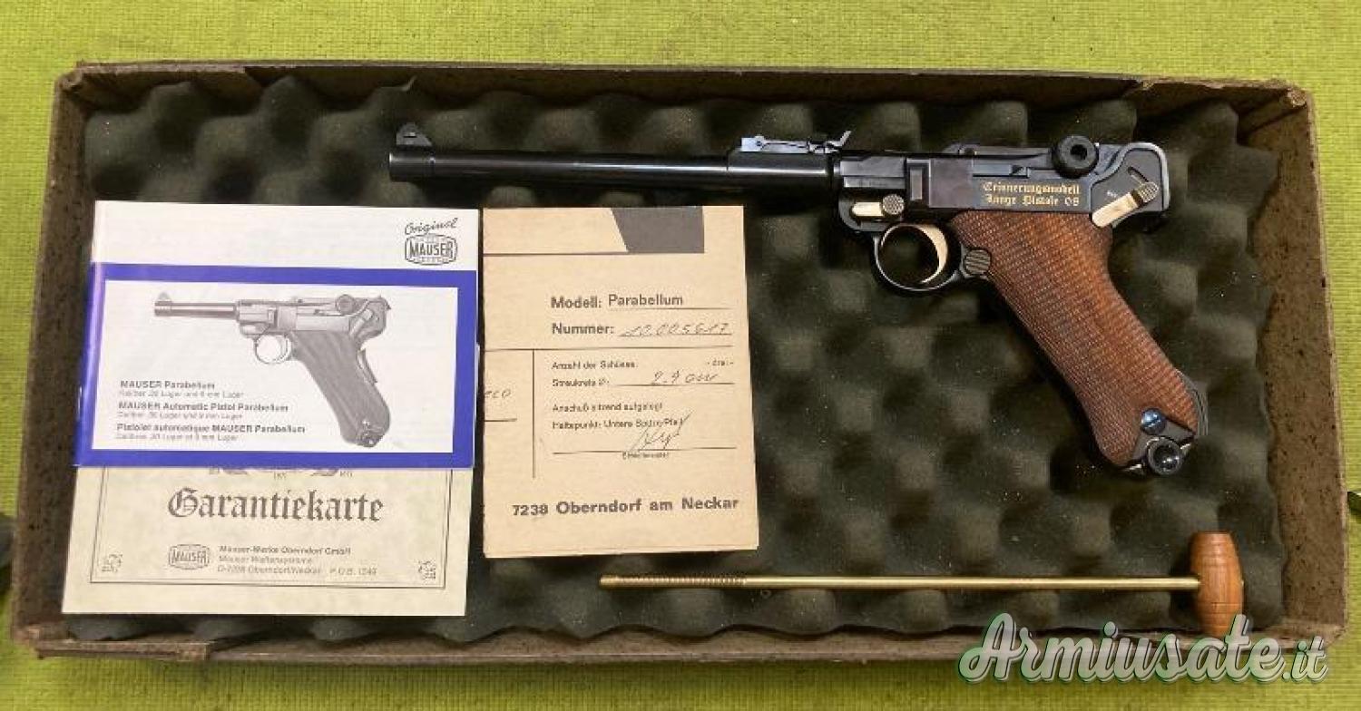 DWM Luger LP08, Commemorativa, 1981, Sportiva, 9x19 (9 Parabellum) DWM Luger LP08, Commemorativa, 1981, Sportiva, 9x19 (9 Parabellum)
