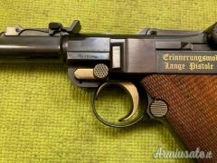 DWM Luger LP08, Commemorativa, 1981, Sportiva, 9x19 (9 Parabellum) DWM Luger LP08, Commemorativa, 1981, Sportiva, 9x19 (9 Parabellum)