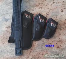 #0584 Cinturone e Fondine Set 4 Pz. 