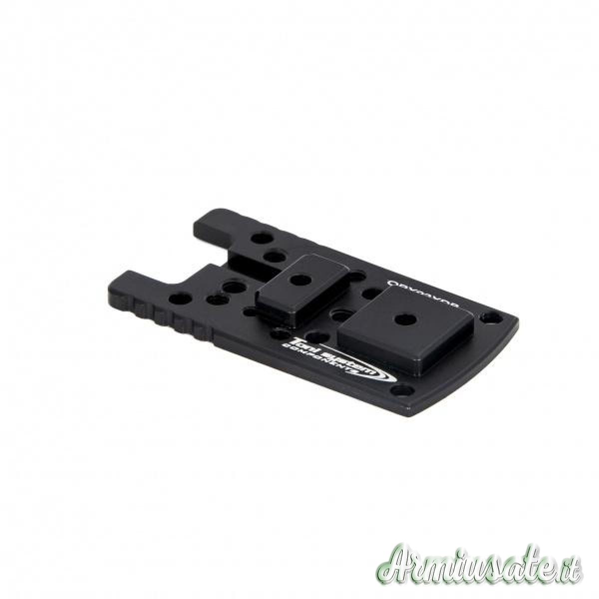 TONI SYSTEM piastrina optic ready per red dot per Beretta 92X RDO Defensive-M9A4 TONI SYSTEM piastrina optic ready per red dot per Beretta 92X RDO Defensive-M9A4