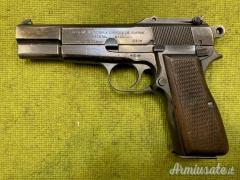 FN Browning HP 35, Finlandese SA, 1940, Sportiva, 9x19 (9 Parabellum)