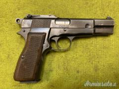 FN Browning HP 35, Finlandese SA, 1940, Sportiva, 9x19 (9 Parabellum)