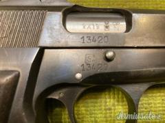 FN Browning HP 35, Finlandese SA, 1940, Sportiva, 9x19 (9 Parabellum)