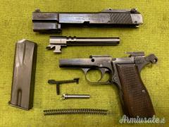 FN Browning HP 35, Finlandese SA, 1940, Sportiva, 9x19 (9 Parabellum)