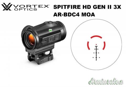 VORTEX SPITFIRE HD GEN II 3X AR-BDC4 MOA