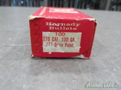 HORNADY PALLE CAL 270 GR 130 SPIRE POINT 100 PZ.