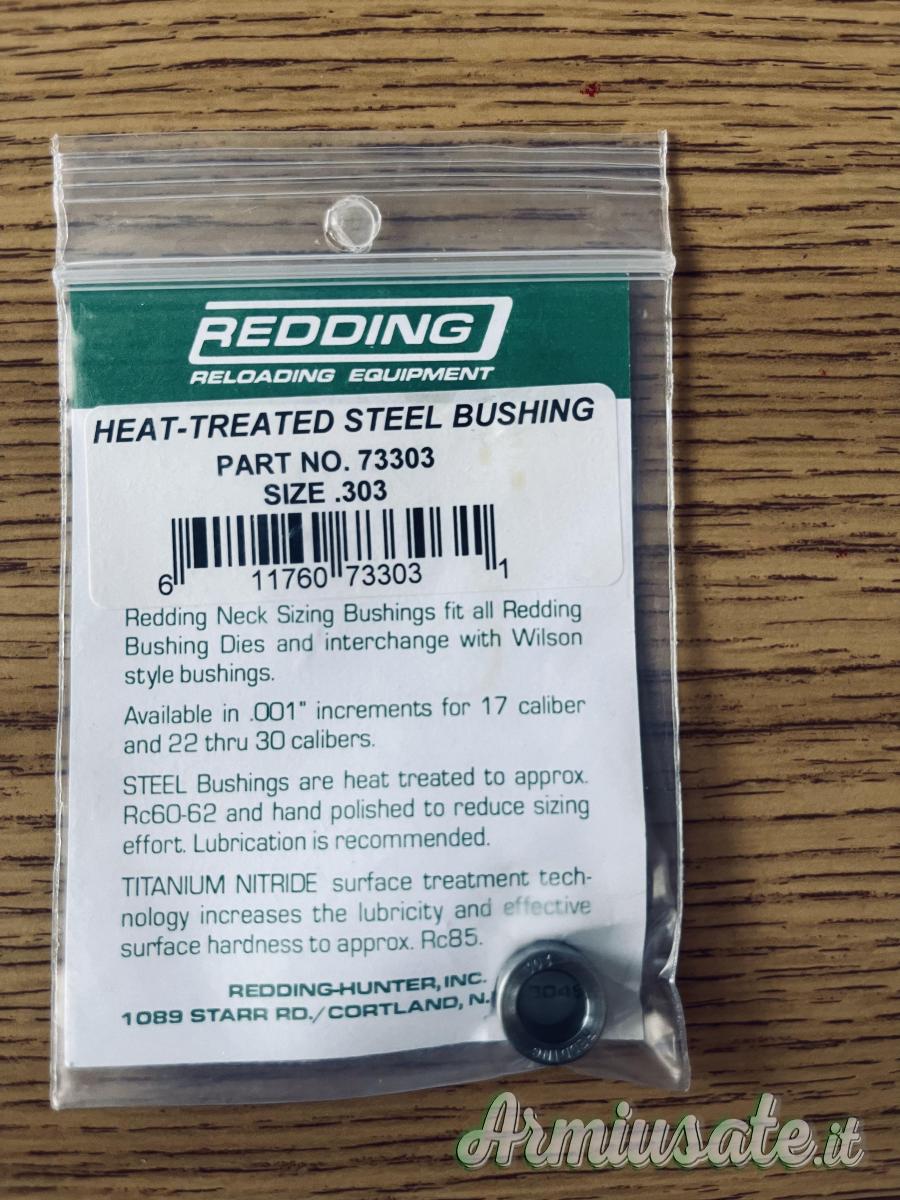 Redding bushing steel wilson boccole Redding bushing steel wilson boccole