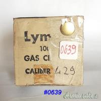 #0640 Copper Half-Jacket e Gas-Checks calibri vari