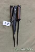Baionette CARCANO 91/38 e altri modelli.
