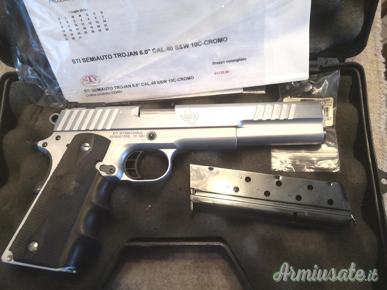 STI International Trojan .40 Smith and Wesson | Auto | 10 x 21 mm STI International Trojan .40 Smith and Wesson | Auto | 10 x 21 mm