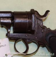 Revolver Spillo Artigianale Belga 1885 Cal. 450