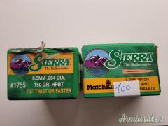 Ogive Sierra 6,5 .264 HPBT 150 grani