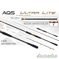 CANNA DA PESCA AQS ULTRA LITE HYPER CURVE METRI 2.10