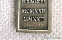 Croce commemorativa Centenario nascita FNAI (1922-2022) tiratura limitata 300 pezzi con granzia