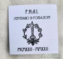 Croce commemorativa Centenario nascita FNAI (1922-2022) tiratura limitata 300 pezzi con granzia