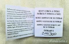 Croce commemorativa Centenario nascita FNAI (1922-2022) tiratura limitata 300 pezzi con granzia