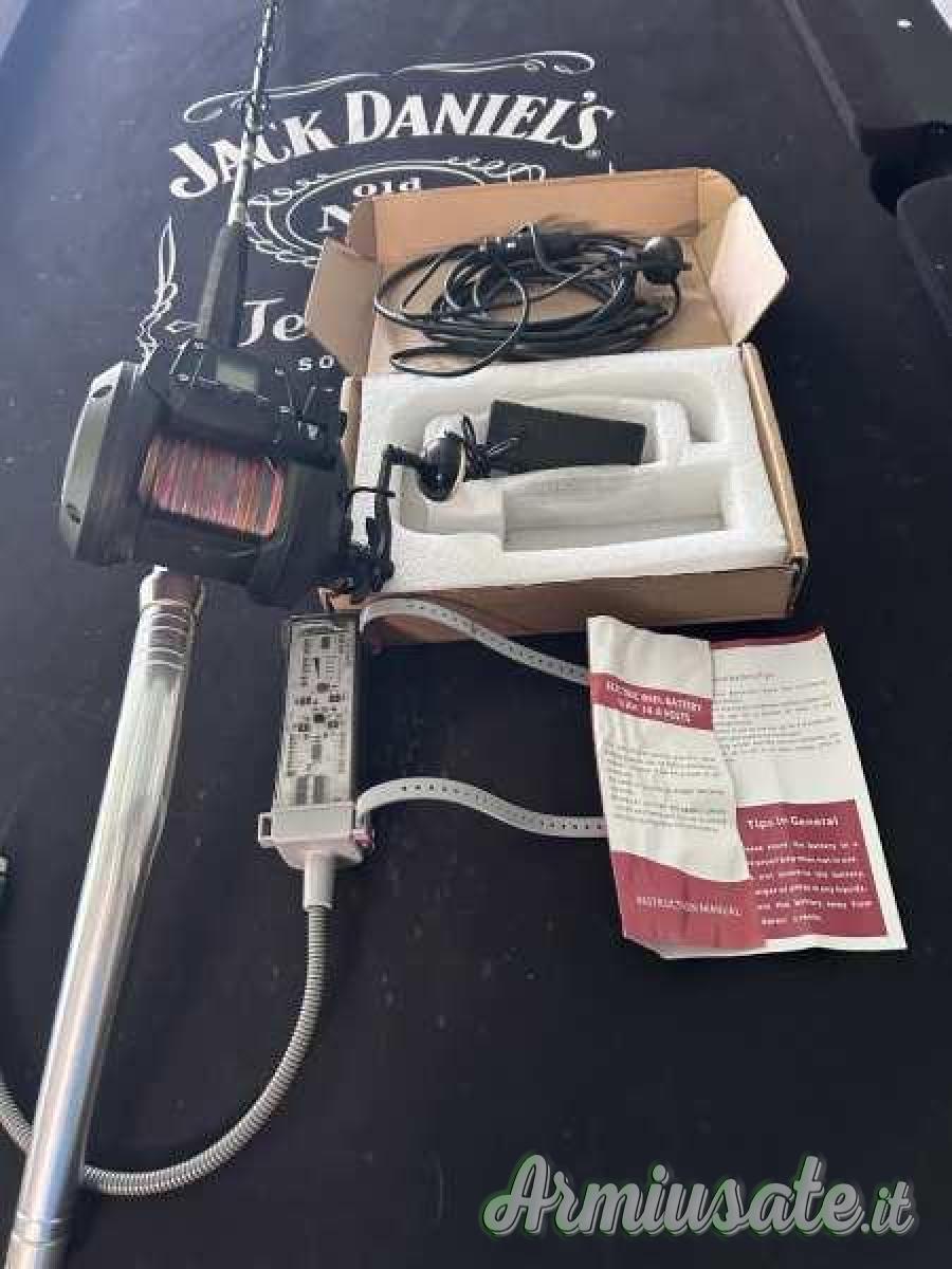 Manovella Ricambio Mulinello Pesca Surfcasting ADVANT POWER 8000 BLACK CAPERLAN - Foto 8