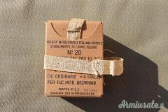 Scatola colpi Carcano 91 cal. 6,5 ed altri