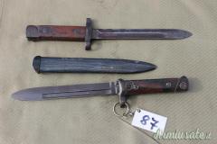 Baionette CARCANO 91 modelli diversi