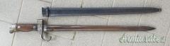 BAIONETTA PER FUCILE FRANCESE LEBEL 1892 CON FODERO