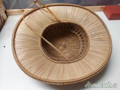 Cappello copricapo autentico vintage coloniale esploratore