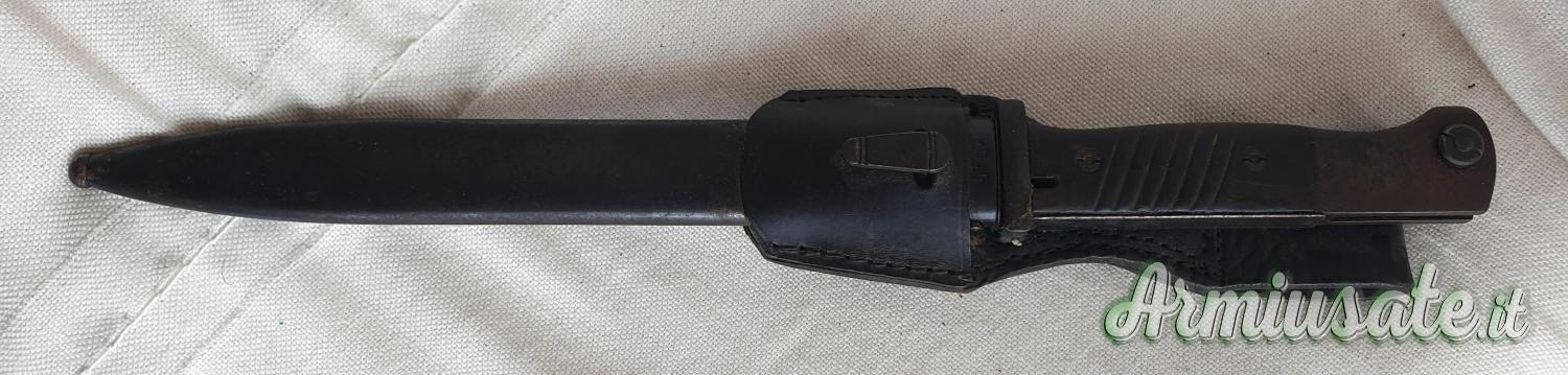 BAIONETTA TEDESCA PER Mauser 98K COMPLETA DI FODERO E DRAGONA BAIONETTA TEDESCA PER Mauser 98K COMPLETA DI FODERO E DRAGONA