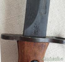 BAIONETTA ITALIANA M4 PER CARABINA M1 PRIMO TIPO 1955 CON FODERO