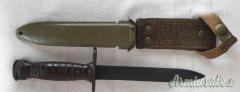 BAIONETTA ITALIANA M4 PER CARABINA M1 SECONDO TIPO 1958 CON FODERO