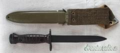 BAIONETTA ITALIANA M4 PER CARABINA M1 SECONDO TIPO 1958 CON FODERO