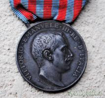 Medaglia commemorativa della “Guerra Italo-Turca 1911-1912” conio Regia Zecca in Argento