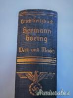 Rara copia del 1938 in “prima edizione” del testo “HERMANN GÖRING WERK UND MENSCH”