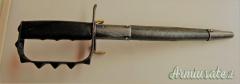 PUGNALE DA TRINCEA AMERICANO “TRENCH KNIFE” MODELLO 1917 CON EXPERTISE (U.S.A. WW1)