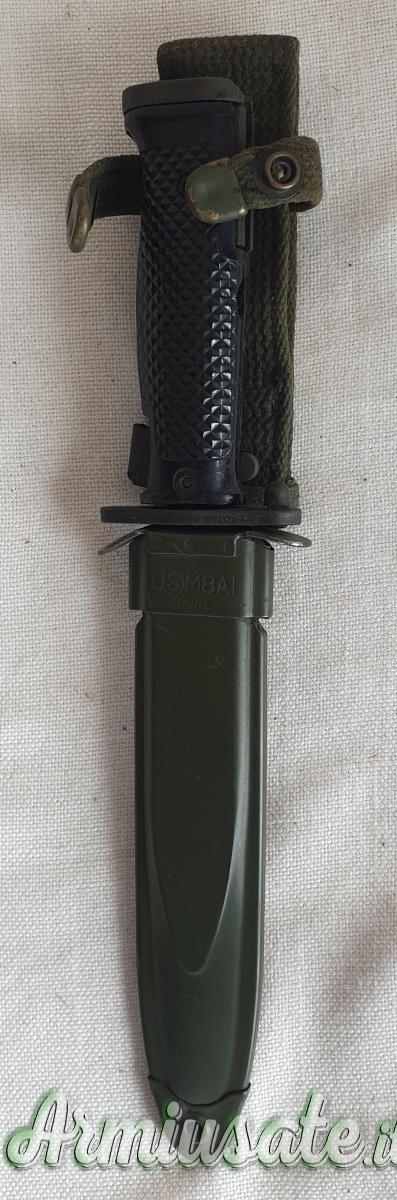 BAIONETTA GARAND U.S.M5A1 IMPERIAL CON FODERO U.S.M8A1 P.W.H. BAIONETTA GARAND U.S.M5A1 IMPERIAL CON FODERO U.S.M8A1 P.W.H.