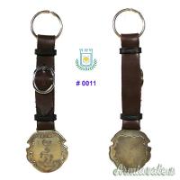 #0008 - Portachiavi COLT - Winchester - Vera pelle, lavorato a mano