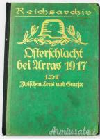 Rara edizione “DIE OSTERSCHLACHT BEI ARRAS 1917” in 2 volumi di Leader SA (GERMANIA WW2)