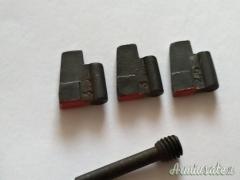 Beretta 76 Sight Blade Mirini Mirino tacca di mira .32 ACP 7.65x17 mm Browning tiro poligono gara