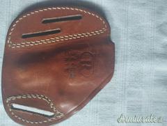 Fondina per revolver S&W mod 36 di pelle fatta a mano