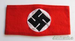 Fascia da braccio tedesca d’epoca nazista per membri NSDAP variante cd. 