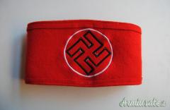 Fascia da braccio tedesca d’epoca nazista per membri NSDAP variante cd. 