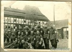 Fascia da braccio tedesca d’epoca nazista per soldati del “DEUTSCHE WEHRMACHT” variante stampata