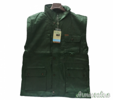 GIACCA IN COTONE CON CARNIERE E MANICHE STACCABILE