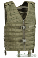 DEFCON 5 set gilet tattico più cinturone più mini-knife molle