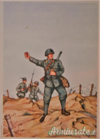 Elmo epoca fascista mod. 1933 “camouflage” Battaglione Speciale “E” Regia Guardia di Finanza