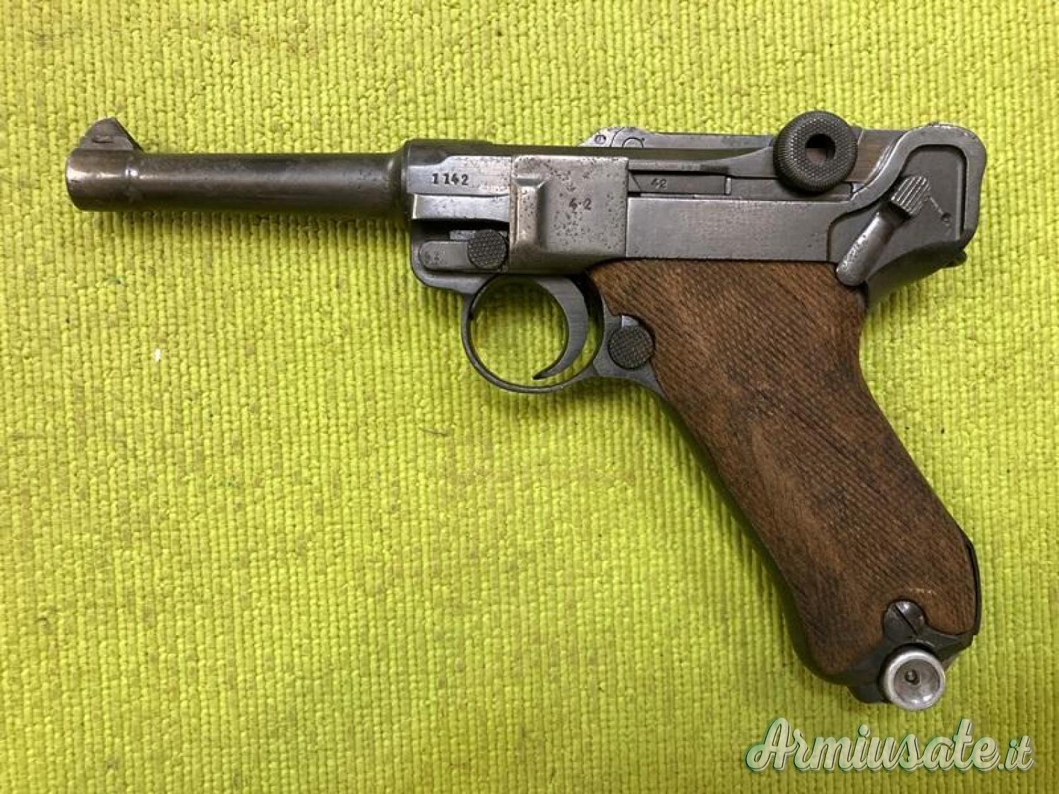 Mauser Luger P08, 42 1939, Sportiva, 9×19 (9 Parabellum) Mauser Luger P08, 42 1939, Sportiva, 9×19 (9 Parabellum)
