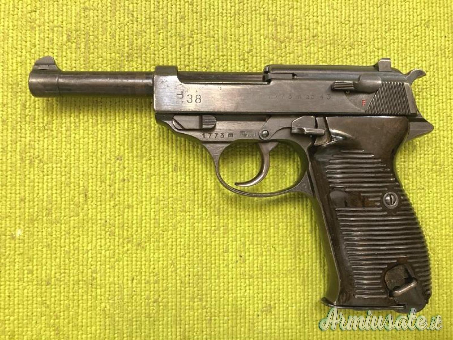 Walther P38, ac 43, 1943, Sportiva, 9x19 (9 Parabellum) Walther P38, ac 43, 1943, Sportiva, 9x19 (9 Parabellum)