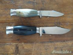 coltelli caccia anni 50 manico corno prod. MANIAGO